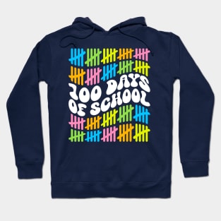 100 days of school Tally marks Hoodie